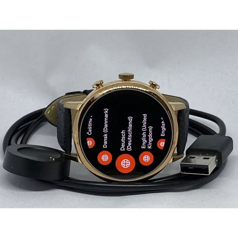Fossil Gen 4 Authentic Digital Dial Smart Watch Custom Band FTW6018 LT279